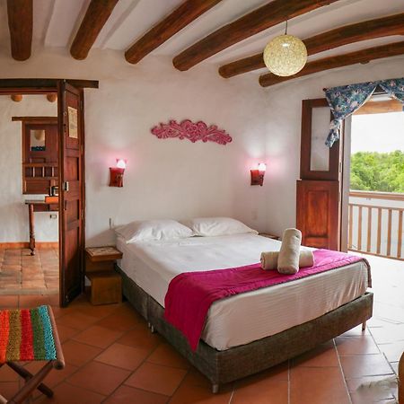 Hotel Casa El Mandarino By Mh Barichara Esterno foto
