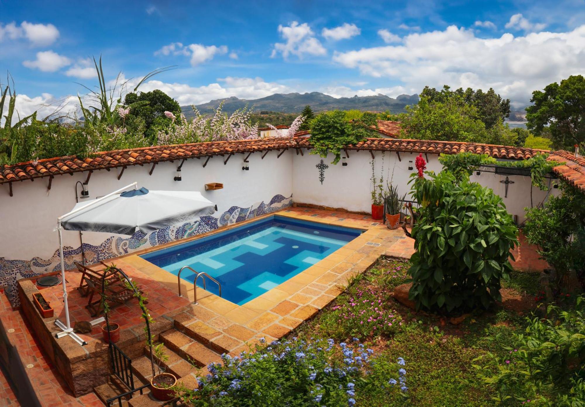 Hotel Casa El Mandarino By Mh Barichara Esterno foto